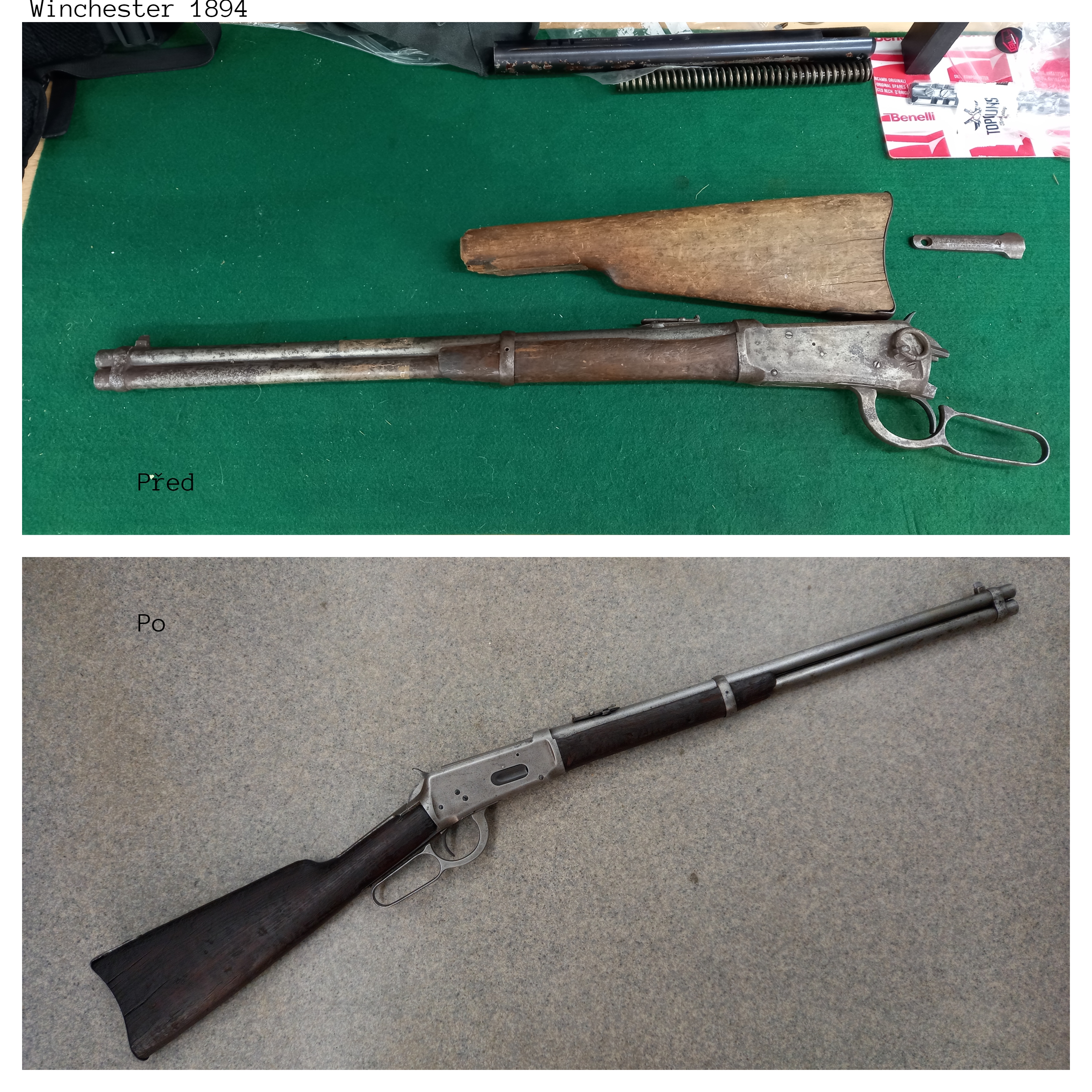 Winchester 1894 – renovace