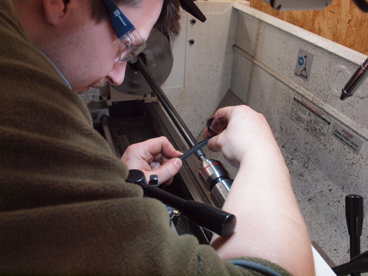 Výroba dílu – detail 4